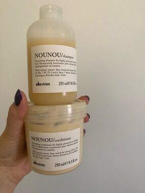 Davines NOUNOU Shampoo and Conditioner